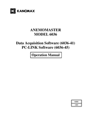 Kanomax 6036-BE Operation Manual