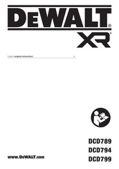 DeWalt DCD799D2T Original Instructions Manual