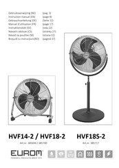EUROM HVF18-2 Instruction Manual
