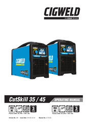 ESAB CIGWELD CutSkill 35 Operating Manual