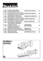 Makita DUM604RFX1 Instruction Manual