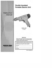 Porter-Cable 666 Instruction Manual