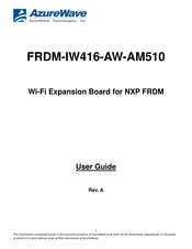 AzureWave FRDM-IW416-AW-AM510 User Manual