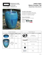 Yardart Malmo Assembly Instructions