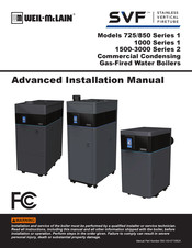 Weil-McLain SVF Series 1 Advanced Installation Manual