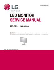 LG 27BA750-B Service Manual