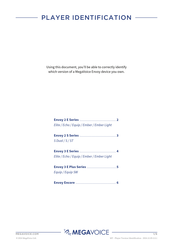 Megavoice Envoy 2 E Series Manual