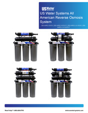 US Water Systems All American 200-AARO-LIV Series Manual