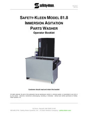 safety-kleen 81.8 Booklet
