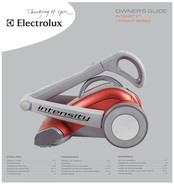 Electrolux Intensity upright series Owner's Manual