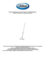 Aqua Laser 503352 Instruction Manual