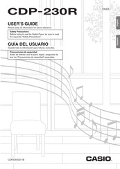 Casio CDP-230R User Manual