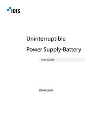Idis DP-MU2100 User Manual