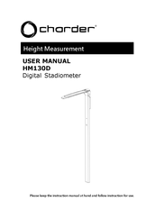 Charder HM130D User Manual