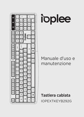 Ioplee IOPEXTKEYB292G Manual