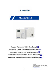 Matosio TH610 User Manual