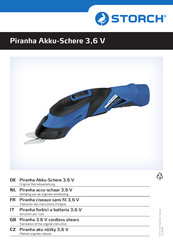 Storch Piranha 3.6 V Manual