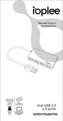 Ioplee IOPEXTHUB279G Use And Maintenance Manual