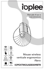 Ioplee IOPEXTMOUSEB309BTR Use And Maintenance Manual