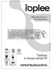 Ioplee IOPEXTBUNDLE291G Use And Maintenance Manual