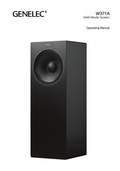 Genelec W371A Operating Manual
