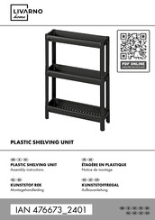 LIVARNO 476673 2401 Assembly Instructions Manual