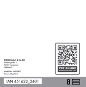 Tronic TPA 65B1 Operation And Safety Notes