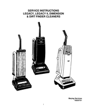 Maytag LEGACY II Service Instructions Manual