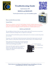 Marsh MAHLA Troubleshooting Manual