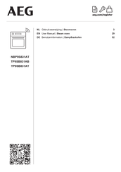 AEG TP9SB831AB User Manual