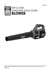 Power Fist 9283516 Manual
