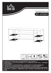 HOMCOM 831-413V01 Manual