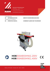 HOLZMANN MASCHINEN HOB 305ABSSMW2 Operating Manual