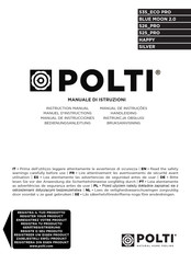 POLTI Vaporella Blue Moon 2.0 Instruction Manual