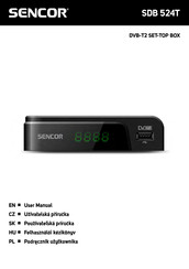 Sencor SDB 524T User Manual