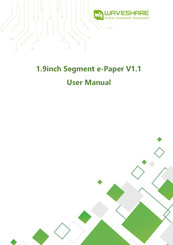 Waveshare 1.9inch Segment e-Paper V1.1 User Manual