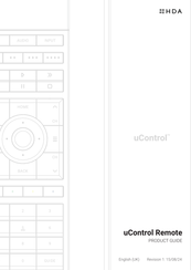 HDA uControl Remote Product Manual