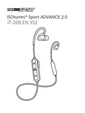 ISOtunes SPORT IT-26B Manual