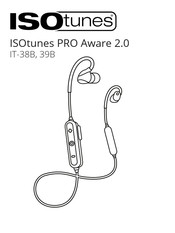 ISOtunes IT-39B Manual