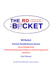 RO Bucket RB25 User Manual