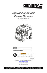 Generac Power Systems iQ5200DF Owner's Manual