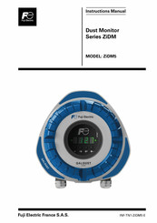 Fuji Electric QALDUST ZiDM5 Instruction Manual