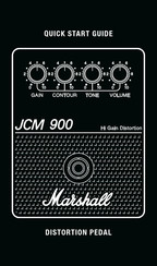 Marshall Amplification DSL DUAL SUPER LEAD DISTORTION Quick Start Manual