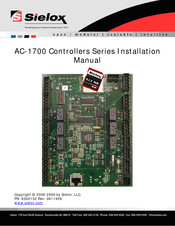 Sielox AC-1700S Installation Manual