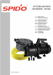 Spido JETCOM 550 PACK Operating Instructions Manual