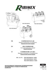 Ribimex PRCOMP1/06SILR User And Maintenance Manual