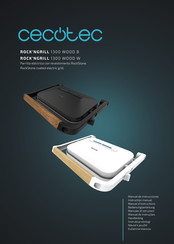 cecotec RockStone ROCK'NGRILL 1300 WOOD B Instruction Manual