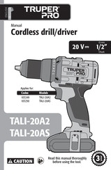 Truper PRO TALI-20AS Manual