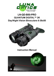 LUNA OPTICS QUANTUM DIGITAL 2K Instruction Manual