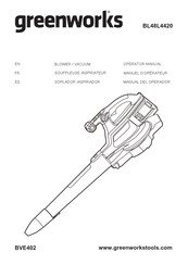 GreenWorks BL48L4420 Operator's Manual